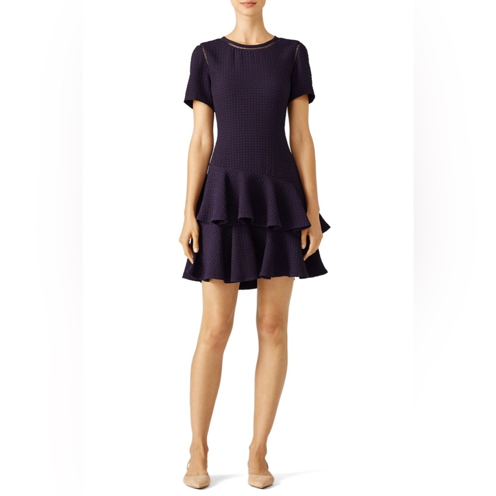 Rebecca Taylor Tiered Ruffle Mini Dress Worn Once!